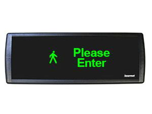 DO NOT ENTER / ENTER Ultra 470 - dual message dual colour LED Sign